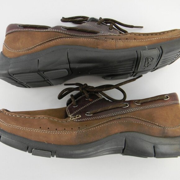 New Mens Privo Brown Shoes Size 12M By Clarks